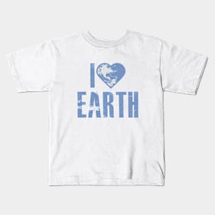 I Love Earth Kids T-Shirt